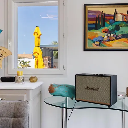 Bleu Azur - Piscine, Plages Ferienhaus *